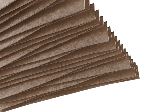 Folded panel