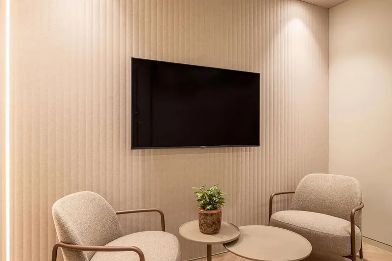Jilly acoustic panel in a styled interior