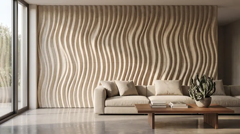 Jilly acoustic panel in a styled interior
