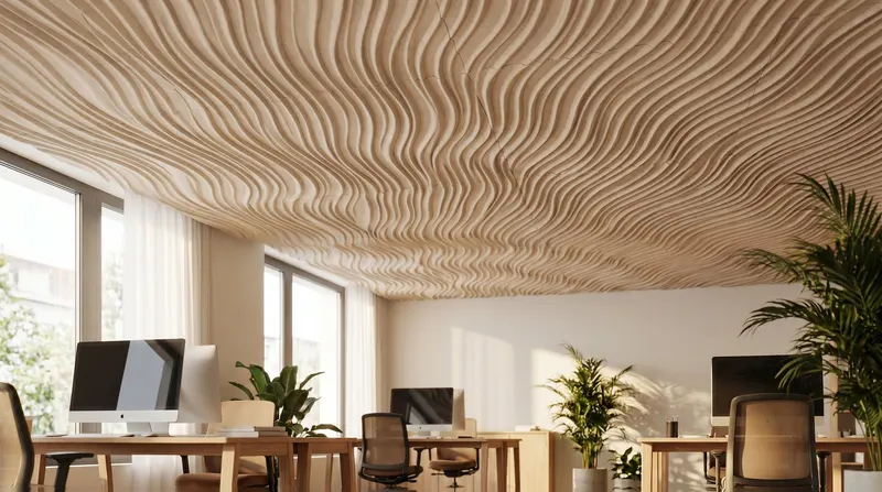 Jilly acoustic panel in a styled interior