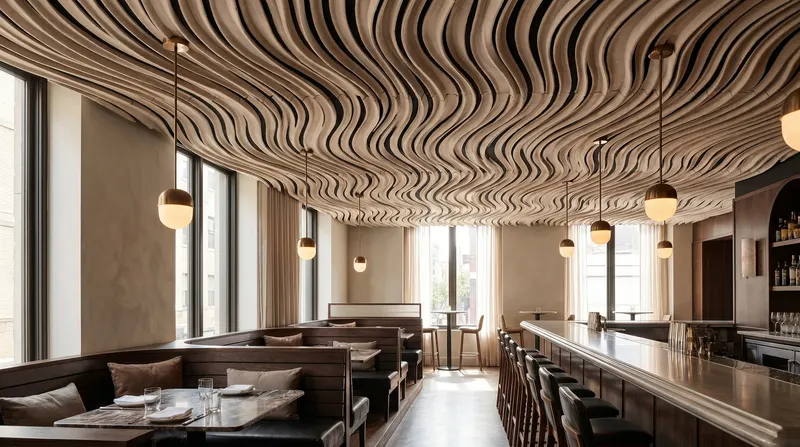 Jilly acoustic panel in a styled interior