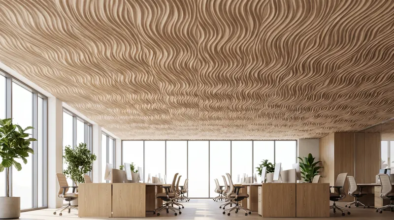 Jilly acoustic panel in a styled interior